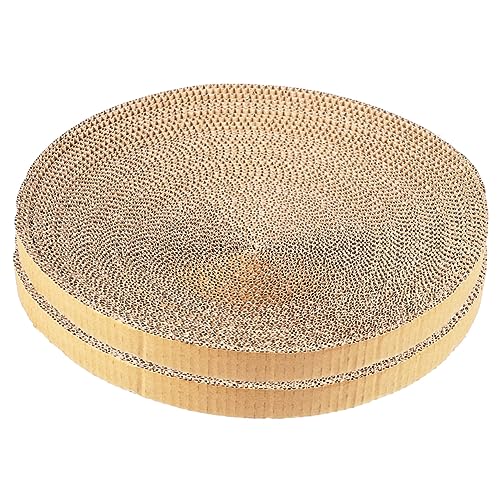 HANABASS 2 Stück Kratzpads Ersatz für Katzenkratzbrett aus Recycelter Verschleißfester Wellpappe Wiederverwendbar und Formbeständig für Katzen Krallenwetzen und Beschäftigung HANABASS 2 Stück Kratzpads Ersatz für Katzenkratzbrett aus Recycelter Verschleißfester Wellpappe Wiederverwendbar und Formbeständig für Katzen Krallenwetzen und Beschäftigung von HANABASS