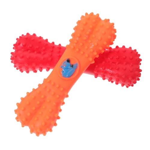 HANABASS 2 Stück Lustiges Hundekauspielzeug Knochenform mit Quietschfunktion Interaktives Kau und Trainingsspielzeug für Welpen Geräuschvolles Robustes Pet Chew Toy Seil HANABASS 2 Stück Lustiges Hundekauspielzeug Knochenform mit Quietschfunktion Interaktives Kau und Trainingsspielzeug für Welpen Geräuschvolles Robustes Pet Chew Toy Seil von HANABASS