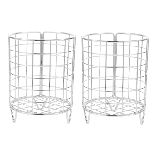 HANABASS 2 Stück Metall Heuraufe für Kaninchen und Kleintiere Verschleißfestes Eisenfutterspender mit Glatter Oberfläche Praktisch für Kaninchenstall und Hasenkäfig zu Hause von HANABASS