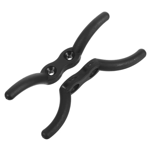 HANABASS 2 Stück Nylon Fahnenmast Haken Schwarz Vielseitige Wiederverwendbare Seilklampen für Boot Vorhänge Jalousien Schnelle Einfache Sicherer Halt für Flaggen und Segelboote HANABASS 2 Stück Nylon Fahnenmast Haken Schwarz Vielseitige Wiederverwendbare Seilklampen für Boot Vorhänge Jalousien Schnelle Einfache Sicherer Halt für Flaggen und Segelboote von HANABASS