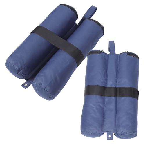 HANABASS 2 Stück Outdoor Sandsäcke für Pavillon und Zelt Tragbare Faltbare Gewichtstaschen mit Sicherer Abdichtung Wetterfeste Fixierbeutel für Camping Garten und Sonnenschutz von HANABASS