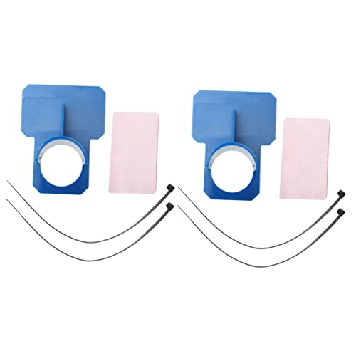 HANABASS 2 Stück Pool Support Bracket Stabiler Halter für Schwimmbadschläuche Blauer Verhindert Durchhängen für Wasserzufuhr im Gartenpool von HANABASS