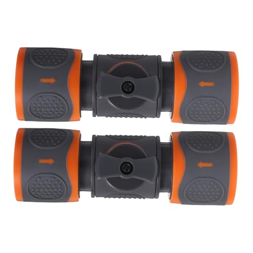 HANABASS 2 Stück Quick Connect Schlauchverbinder Dickem Abs mit Gummibeschichtung Langlebig für Waschmaschine Autowäsche Garten Küche und Außenreinigung HANABASS 2 Stück Quick Connect Schlauchverbinder Dickem Abs mit Gummibeschichtung Langlebig für Waschmaschine Autowäsche Garten Küche und Außenreinigung von HANABASS