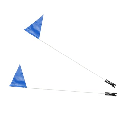 HANABASS 2 Stück Sicherheitsfahne Fahrradfahne aus Robustem Fiberglasstab Erhöhte Sichtbarkeit für Kinderfahrräder Einfache ohne Werkzeug Geeignet für Mountainbikes Roller und HANABASS 2 Stück Sicherheitsfahne Fahrradfahne aus Robustem Fiberglasstab Erhöhte Sichtbarkeit für Kinderfahrräder Einfache ohne Werkzeug Geeignet für Mountainbikes Roller und von HANABASS