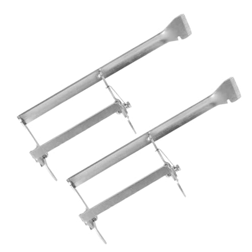 HANABASS 2 Stück Teiliges Beekeeping Hive Frame Holder mit Ergonomischem Griff und Integriertem Schaber Vielseitiges Metall-Frame-Grip-Tool für Professionelle Imker und Hobby-bienenhaltung HANABASS 2 Stück Teiliges Beekeeping Hive Frame Holder mit Ergonomischem Griff und Integriertem Schaber Vielseitiges Metall-Frame-Grip-Tool für Professionelle Imker und Hobby-bienenhaltung von HANABASS
