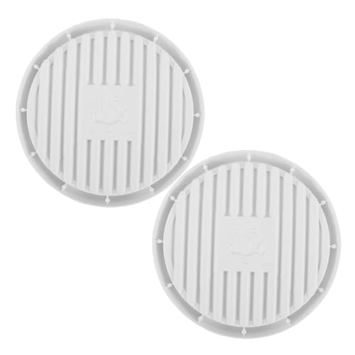 HANABASS 2 Stück Toilettenkolben Matte aus Kunststoff Runde Pflanzuntersetzer und Pömpelhalter für Bad und Indoor Pflanzen Wasserabweisend Platzsparend Leicht zu Reinigen HANABASS 2 Stück Toilettenkolben Matte aus Kunststoff Runde Pflanzuntersetzer und Pömpelhalter für Bad und Indoor Pflanzen Wasserabweisend Platzsparend Leicht zu Reinigen von HANABASS