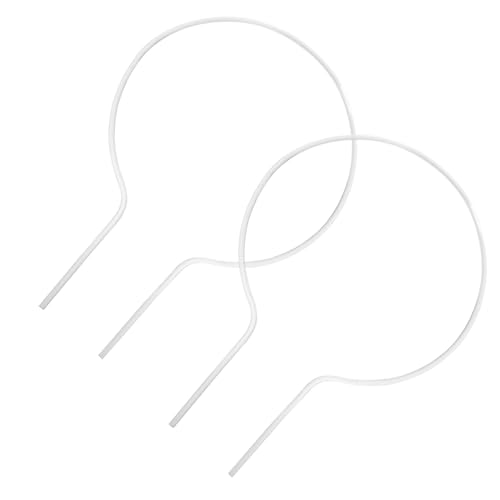 HANABASS 2stücke Pflanzenspalier Für Innenbereich U-förmige Abs-stützpfähle Blumenklettergerüst Für Topfpflanzen Töpfe Gartenarbeit Rankgitter Für Kletterpflanzen Pflanzrahmen von HANABASS