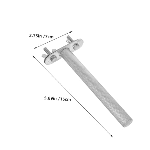 HANABASS 2 Stück Vogelsitzstange mit Rauer Oberfläche Krallen und Schnabelpflege Übungsplattform für Wellensittiche Nymphensittiche Papageien Sichere Vogelzubehörständer HANABASS 2 Stück Vogelsitzstange mit Rauer Oberfläche Krallen und Schnabelpflege Übungsplattform für Wellensittiche Nymphensittiche Papageien Sichere Vogelzubehörständer von HANABASS