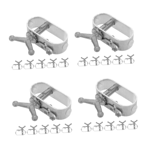 HANABASS 24 Stck. Teiliges Drahtseil Spannwerkzeug für Gewächshaus und Landwirtschaft Langlebig Präzise Drahtspannung für Weinreben Kiwi und Gartenzaun Einfache Handhabung in Engen HANABASS 24 Stck. Teiliges Drahtseil Spannwerkzeug für Gewächshaus und Landwirtschaft Langlebig Präzise Drahtspannung für Weinreben Kiwi und Gartenzaun Einfache Handhabung in Engen von HANABASS