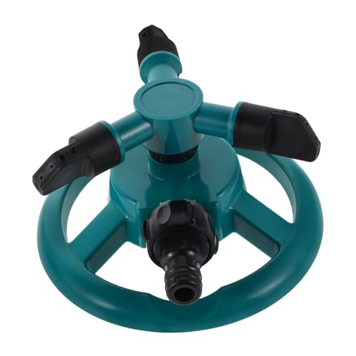 HANABASS 360Grad Automatischer Rasensprinkler Robuster Gartensprinkler Effiziente Bewässerung für Felder und Hands Rotierendes Sprinklersystem von HANABASS