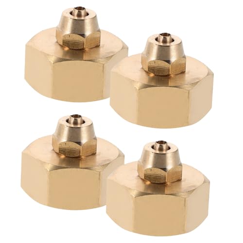 HANABASS 4 Sätze Teiliges Gartenschlauch GHT Innengewinde zu Schlauchkupplung aus Kupfer und Kunststoff Wetterbeständig Leckagefrei für Gartenschlauch und Bewässerungssysteme HANABASS 4 Sätze Teiliges Gartenschlauch GHT Innengewinde zu Schlauchkupplung aus Kupfer und Kunststoff Wetterbeständig Leckagefrei für Gartenschlauch und Bewässerungssysteme von HANABASS