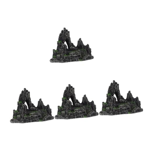 HANABASS 4 Stück Aquarium Dekoration Große Felsenlandschaft Fischbecken Berg Ornament Langlebig Realistisch Robust für Teich und Unterwasser Gestaltung Geeignet HANABASS 4 Stück Aquarium Dekoration Große Felsenlandschaft Fischbecken Berg Ornament Langlebig Realistisch Robust für Teich und Unterwasser Gestaltung Geeignet von HANABASS