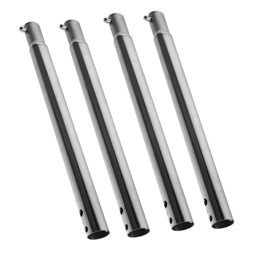 HANABASS 4 Stück Erhöhte Zeltofenbeine Zelt Holzofenfüße Ersatzofenstütze Stützbein Für Campingkocher Ersatzstütze Für Zeltofen Verbesserter Ofenständer Silber HANABASS 4 Stück Erhöhte Zeltofenbeine Zelt Holzofenfüße Ersatzofenstütze Stützbein Für Campingkocher Ersatzstütze Für Zeltofen Verbesserter Ofenständer Silber von HANABASS