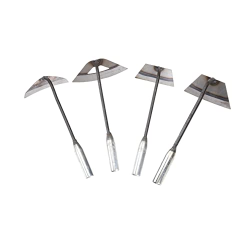 HANABASS 4 Stück Handwerkzeuge Teiliges für Gartenarbeit Hochwertige Hand Robustem Material zum Jäten Graben und Auflockern von Erde für Hobbygärtner von HANABASS