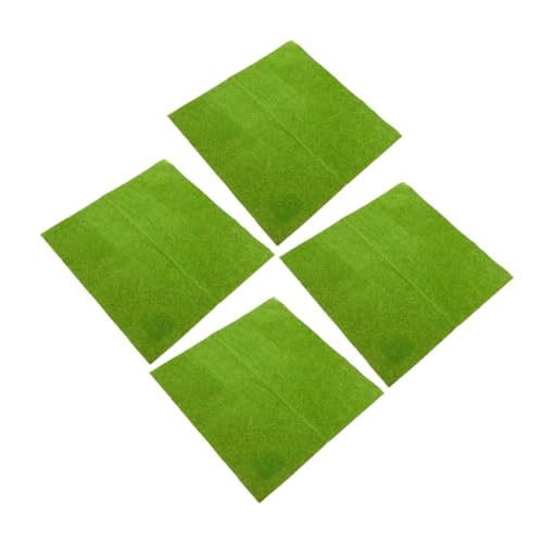 HANABASS 4 Stück Künstliche Rasenmatte Teiliges Realistisches Fake Grass für DIY Projekte Basteln und Sandtisch Dekoration Vielseitig Einsetzbar für Modellbau und Kreative Gestaltung HANABASS 4 Stück Künstliche Rasenmatte Teiliges Realistisches Fake Grass für DIY Projekte Basteln und Sandtisch Dekoration Vielseitig Einsetzbar für Modellbau und Kreative Gestaltung von HANABASS
