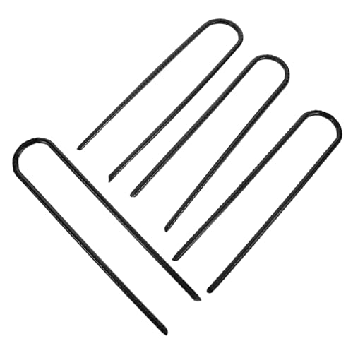 HANABASS 4 Stück Starke Stahlbodenanker U Förmig für Gartenzelte Trampoline Zäune Windfeste Schwere Erdanker mit Spitzem Ende für Einfache Bodenbefestigung und Vielseitigen Außeneinsatz HANABASS 4 Stück Starke Stahlbodenanker U Förmig für Gartenzelte Trampoline Zäune Windfeste Schwere Erdanker mit Spitzem Ende für Einfache Bodenbefestigung und Vielseitigen Außeneinsatz von HANABASS