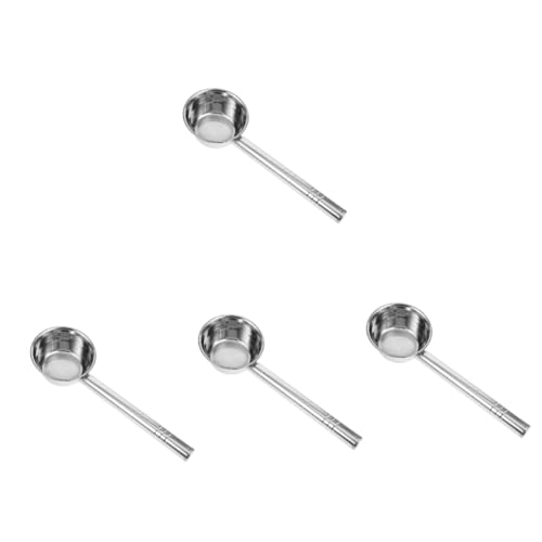 HANABASS 4 Stück Wasserschöpfer mit Langem Griff Große Robuste Kelle Ergonomisch für Küche Garten und Langlebig Leicht zu Reinigen Rostfrei und Praktisch für Vielseitigen Einsatz von HANABASS