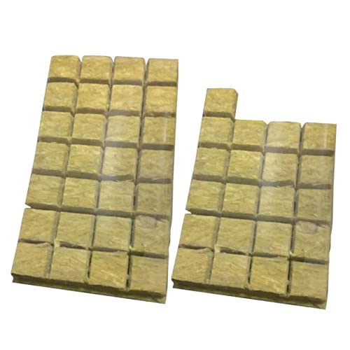 HANABASS 49 Stück Hydroponische Anzuchtwürfel Soilless Planting Grow Plugs für Indoor Gartenprojekte Lösung für Gesunde Pflanzenentwicklung und Wurzelpflege HANABASS 49 Stück Hydroponische Anzuchtwürfel Soilless Planting Grow Plugs für Indoor Gartenprojekte Lösung für Gesunde Pflanzenentwicklung und Wurzelpflege von HANABASS