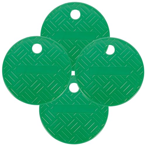 HANABASS 4Stücke Ventilkastenabdeckung für Sprinkler Bewässerungssystem Wiederverwendbare Grüne Kunststoffdeckel für Gartenventile Einfache und Hohe Haltbarkeit von HANABASS
