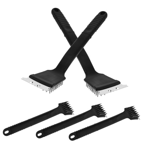 HANABASS 5stücke Edelstahl Vogelkäfig-kotreiniger Bürste Schaber Für Papageienkäfige Heimtierkäfige Reinigungswerkzeug Für Vogelkotbeseitigung von HANABASS