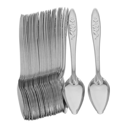 HANABASS 50 Stück Teiliges Edelstahl Vogelfütterlöffel Handliches Fütterungsbesteck für Papageien Jungvögel Exoten Gebogenes Design für Stressfreie Handaufzucht Langlebig Leicht für Züchter HANABASS 50 Stück Teiliges Edelstahl Vogelfütterlöffel Handliches Fütterungsbesteck für Papageien Jungvögel Exoten Gebogenes Design für Stressfreie Handaufzucht Langlebig Leicht für Züchter von HANABASS