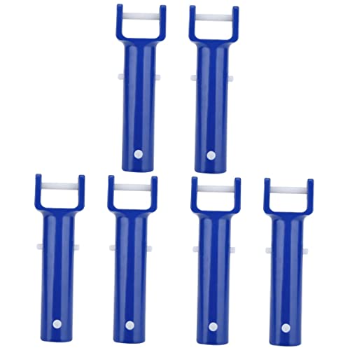HANABASS 6 Sätze Förmiger Pool Reinigungskopf Teiliges Set für Effektive von Langlebiges Zubehör für Haus und Hotel für Vinyl Pools Blau HANABASS 6 Sätze Förmiger Pool Reinigungskopf Teiliges Set für Effektive von Langlebiges Zubehör für Haus und Hotel für Vinyl Pools Blau von HANABASS