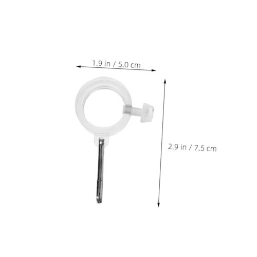 HANABASS 6 Stück Flaggenbefestigungsschnalle Flaggenbefestigungsring Fahnenclips für Fahnenmastseile Clipringe aus Metall drehbarer Fahnenmast-Clip Fahnenmast-Clips Transparent HANABASS 6 Stück Flaggenbefestigungsschnalle Flaggenbefestigungsring Fahnenclips für Fahnenmastseile Clipringe aus Metall drehbarer Fahnenmast-Clip Fahnenmast-Clips Transparent von HANABASS