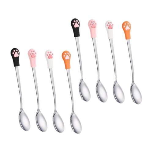HANABASS 8 Stück Futterdesign Für Hunde Und Dosen Silikongriff Praktisch – Muster Rostfrei Bequem Für Haustiere Leckerlis Fütterlöffel Süßer Löffel Reisekralle Leckerli Haustier HANABASS 8 Stück Futterdesign Für Hunde Und Dosen Silikongriff Praktisch – Muster Rostfrei Bequem Für Haustiere Leckerlis Fütterlöffel Süßer Löffel Reisekralle Leckerli Haustier von HANABASS