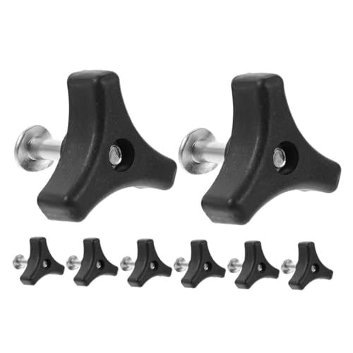 HANABASS 8 Stück Rasenmäher Handgriff Schrauben mit Ergonomischem Dreieckigem Knauf für Kompatibilität Stabile Abs Eisenmaterialien Komfortabler Halt Geeignet für Verschiedene HANABASS 8 Stück Rasenmäher Handgriff Schrauben mit Ergonomischem Dreieckigem Knauf für Kompatibilität Stabile Abs Eisenmaterialien Komfortabler Halt Geeignet für Verschiedene von HANABASS