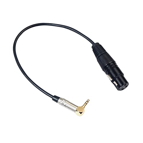 HANABASS 90Grad Xlr Adapterkabel mit Biegung für Mikrofon und Audio Geräte Schwarz Langlebiges Kupferkabel für Hohe Klangqualität HANABASS 90Grad Xlr Adapterkabel mit Biegung für Mikrofon und Audio Geräte Schwarz Langlebiges Kupferkabel für Hohe Klangqualität von HANABASS