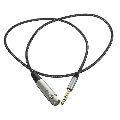 HANABASS Audio Adapter Kabel Xlr Mikrofon Adapter Hochwertiges Audio Konverterkabel mit Verzinntem Kupferdraht für Klangübertragung und Hi Fi Effekte von HANABASS