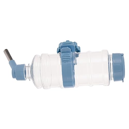 HANABASS Automatischer Wasserspender für Haustiere Auslaufsicherer Wasserfeeder für Hamster und Kaninchen Hängendes Design Druckfest Tragbar für Frisches Wasser Nassen Fell von HANABASS