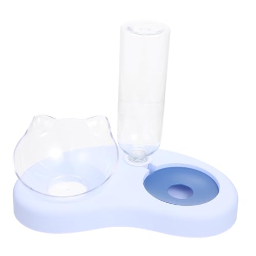 HANABASS Automatischer Haustier Wasserspender mit Geneigtem Napf rutschfest aus Langlebigem Material Selbstnachfüllend für Katzen und Hunde Leicht zu Reinigen Futter und Trinkschalen Blau HANABASS Automatischer Haustier Wasserspender mit Geneigtem Napf rutschfest aus Langlebigem Material Selbstnachfüllend für Katzen und Hunde Leicht zu Reinigen Futter und Trinkschalen Blau von HANABASS