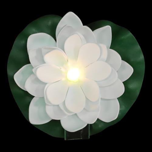 HANABASS Solar Blumenleuchte Schwimmend Gartenlampe mit Realistischem Blumendesign Solarlicht für Teich Pool Tragbare Dekoration für Außenbereiche Gartenaccessoires HANABASS Solar Blumenleuchte Schwimmend Gartenlampe mit Realistischem Blumendesign Solarlicht für Teich Pool Tragbare Dekoration für Außenbereiche Gartenaccessoires von HANABASS