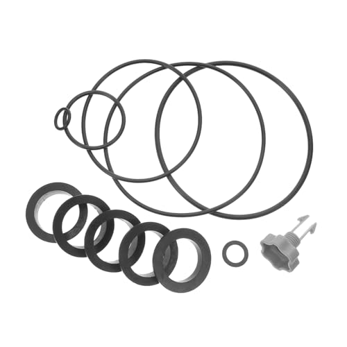 HANABASS Dichtungsringe Pool Pump Ersatzteile PVC Gasket Kit Für Sandfilterpumpen Kompatibel Mit Intex Schnelle Installation Wetterbeständig von HANABASS