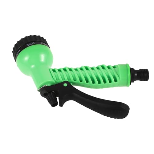 HANABASS Einstellbare Gartenschlauch Sprühdüse mit Komfortablem Griff Abs material Vielseitiger Handbrause für Auto Gartenbewässerung Kompatibel mit Verschiedenen Wasserschläuchen Grün HANABASS Einstellbare Gartenschlauch Sprühdüse mit Komfortablem Griff Abs material Vielseitiger Handbrause für Auto Gartenbewässerung Kompatibel mit Verschiedenen Wasserschläuchen Grün von HANABASS