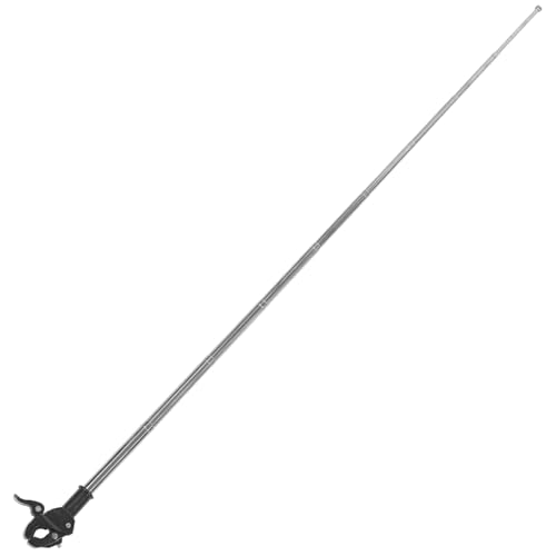 HANABASS Einstellbarer Fahnenmast Halterung für und Motorräder Clip Fahnenhalter für Verschiedene Flaggen Windfest und Robust für Outdoor Nutzung von HANABASS
