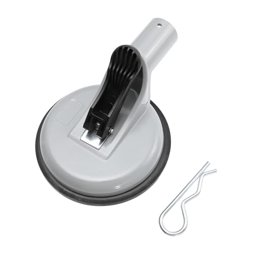 HANABASS Fahnenmast Halterung mit Saugnapf Stabiler Aluminiumlegierung Flaggenständerhalter für Garten Terrasse Wetterbeständig Einfache Befestigung Geeignet für National Gartenflaggen von HANABASS