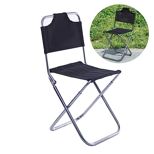 HANABASS Fischstuhlklapphocker Klappbarer Outdoor-Stuhl Tragbarer Stuhlhocker Tragbare Stühle, Klappbar Tragbarer Outdoor-hocker Klapphocker Für Erwachsene Tragbarer Outdoor-Stuhl Angelsitz von HANABASS