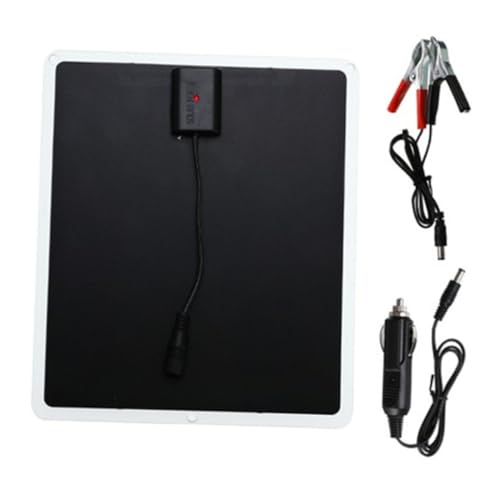 HANABASS Flexibles Biegsames Monokristallines Solarpanel Kit zum Laden von Auto Boot und Wohnmobil Batterien Schwarz HANABASS Flexibles Biegsames Monokristallines Solarpanel Kit zum Laden von Auto Boot und Wohnmobil Batterien Schwarz von HANABASS