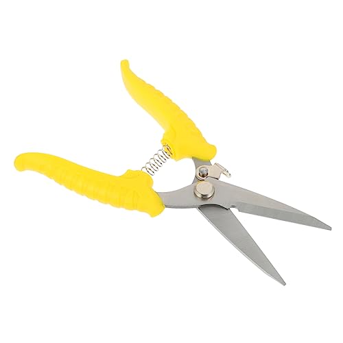 HANABASS Gartenwerkzeug Gartenschere mit Zähnen Ergonomische Kraftsparende Schere für Präzises Schneiden Garten und Farbvariationen Zufällige Farbe HANABASS Gartenwerkzeug Gartenschere mit Zähnen Ergonomische Kraftsparende Schere für Präzises Schneiden Garten und Farbvariationen Zufällige Farbe von HANABASS