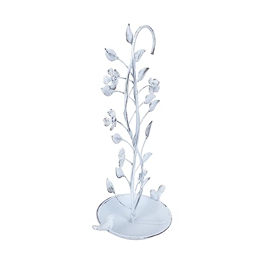 HANABASS Hängender Vogelfutterspender Eisen Multifunktionaler Futterhalter und Gartenornament für Wildvögel für Garten Terrasse und Balkon HANABASS Hängender Vogelfutterspender Eisen Multifunktionaler Futterhalter und Gartenornament für Wildvögel für Garten Terrasse und Balkon von HANABASS