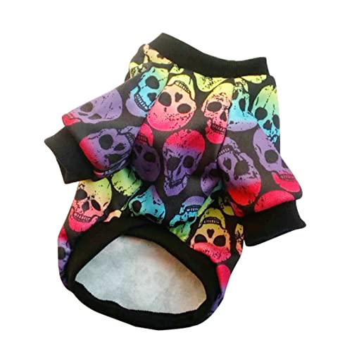 HANABASS Halloween Hundepullover Bunt Atmungsaktiv Dehnbar Lustiges Pet Party Kostüm für Kleine Hunde Xs HANABASS Halloween Hundepullover Bunt Atmungsaktiv Dehnbar Lustiges Pet Party Kostüm für Kleine Hunde Xs von HANABASS