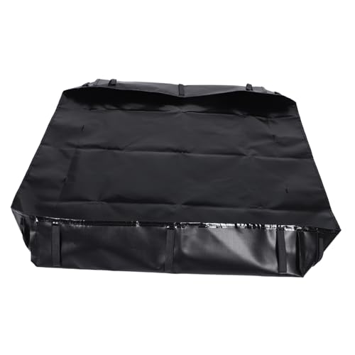 HANABASS Haustiermatte Kleine Tiere Pads Waschbarer Käfigeinsatz Waschbare Meerschweinchen- -unterlage Kleintierkäfigauskleidung Kleintier- -pad PVC-sandwichtuch Schwarz von HANABASS