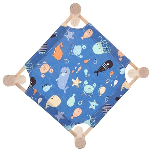 HANABASS Hochbett Hamsterbett aus Holz mit Atmungsaktivem Feldbett Design Abnehmbar und Leicht Sicher für Kleintiere Wie Hamster Meerschweinchen Kaninchen Fördert Luftzirkulation und HANABASS Hochbett Hamsterbett aus Holz mit Atmungsaktivem Feldbett Design Abnehmbar und Leicht Sicher für Kleintiere Wie Hamster Meerschweinchen Kaninchen Fördert Luftzirkulation und von HANABASS