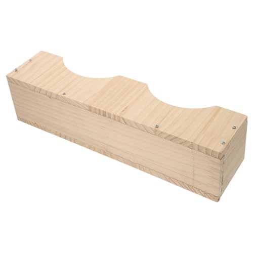HANABASS Holz Futterrinne mit Fixierer für Kleintiere Kaninchen Futtertrog Hängend Geeignet für Hamster Meerschweinchen Chinchilla Nager Futterbehälter Robust Langlebig HANABASS Holz Futterrinne mit Fixierer für Kleintiere Kaninchen Futtertrog Hängend Geeignet für Hamster Meerschweinchen Chinchilla Nager Futterbehälter Robust Langlebig von HANABASS