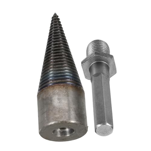 HANABASS Holzspaltbohrer Sechskantschaft Firewood Drill Bit Brennholzspalter Bohrspitze für Bohrhammer Elektrische Werkzeuge Langlebig Reibungsarm Zeitsparend Vielseitig Einsetzbar HANABASS Holzspaltbohrer Sechskantschaft Firewood Drill Bit Brennholzspalter Bohrspitze für Bohrhammer Elektrische Werkzeuge Langlebig Reibungsarm Zeitsparend Vielseitig Einsetzbar von HANABASS