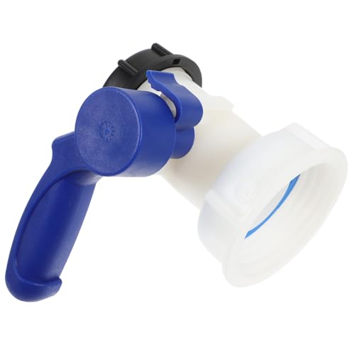HANABASS IBC Ball Ventil Schwerlast Adapter IBC Tank Anschluss Auslaufsperre für Wasser Chemikalientanks Langebig Auslaufsicher Kompatibel Flüssigkeitsbehältern von HANABASS