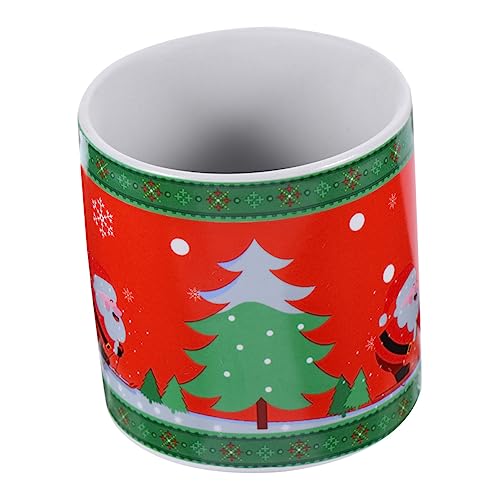 HANABASS Keramik Blumentopf mit Weihnachtsmuster Kleiner Runder Pflanztopf Eleganter Bonsai Übertopf für Schreibtisch Wohnzimmerdekoration ohne Pflanze HANABASS Keramik Blumentopf mit Weihnachtsmuster Kleiner Runder Pflanztopf Eleganter Bonsai Übertopf für Schreibtisch Wohnzimmerdekoration ohne Pflanze von HANABASS