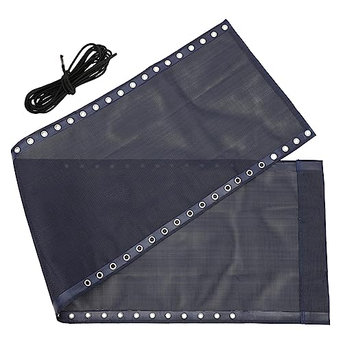 HANABASS Klappbarer Ersatzstoff für Liegestuhl Outdoor Balkon Campingstuhl Zubehör Robustes Leichtes Tragbares Canvas in Marineblau mit Seilset von HANABASS